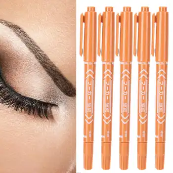 

5pcs Tattoo Marker Pen Waterproof Tattoo Piercing Marker Pen Scribe Body Art Supply Tool Tattoo Supply