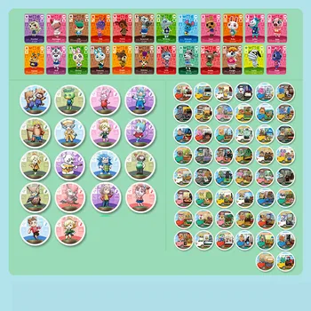 

Animal Crossing Card Amiibo card New Horizons for NS Games Series kit amiibo locks NFC Card Work for nintendo switch/switch lite