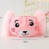 Winter Plush Children Face Masks Cartoon Ear Protectors Cotton Bear Kid Student Warm Earmuffs Warm Mouth Unisex Ear Cover 5