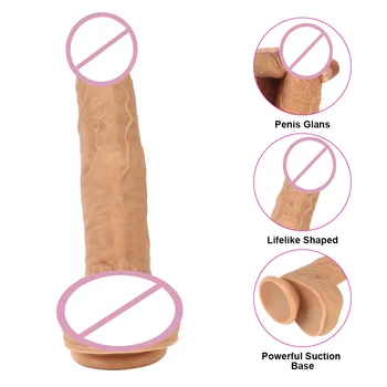 VATINE Heating Penis Vibrator Automatic Telescopic Rotating Dildo With Strong Sucker Female Masturbation Sex Toys For Women 2