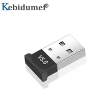 Kebidumei Bluetooth V5.0 адаптер беспроводной мини-usb-адаптер приемник для ноутбука мышь Клавиатура Наушники
