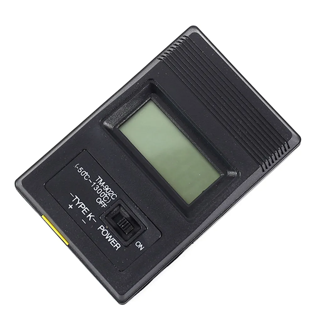 TM-902C цифровой ЖК-термометр Температурный считыватель, измеритель датчик типа K зонд