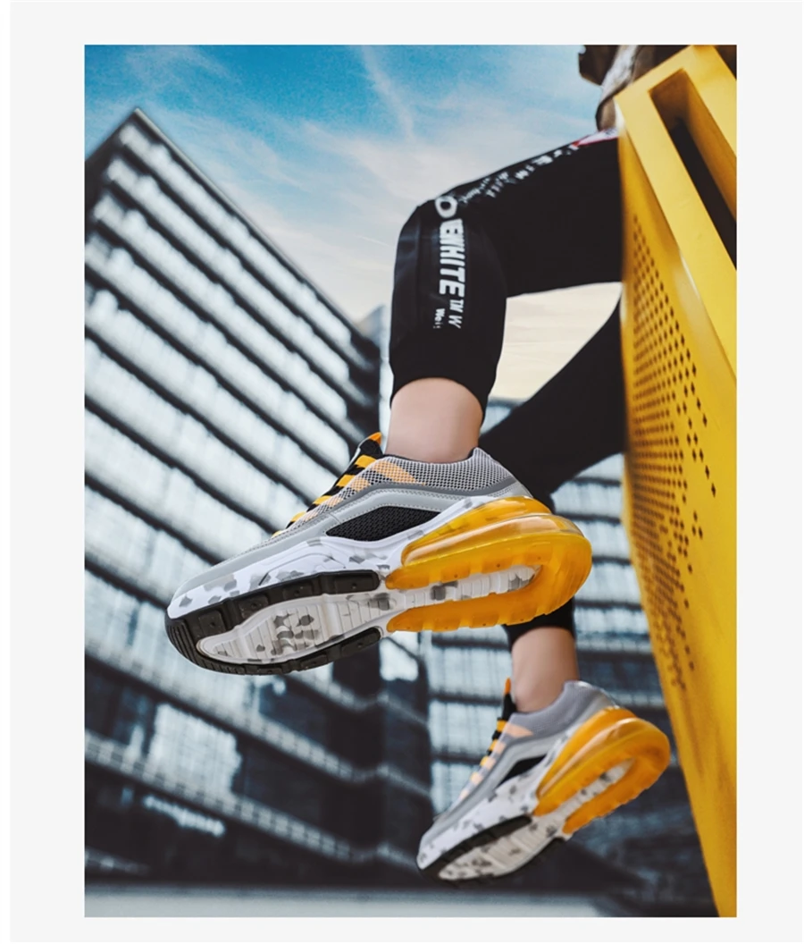 CREDRIZK высококачественные мужские кроссовки с воздушной подушкой, беговые кроссовки на шнуровке, спортивная обувь, спортивная мужская спортивная обувь 39-46