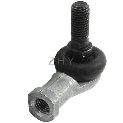 

SQ-M12 Metal Rubber Male Thread Dia 12mm L-Shape Ball Rod End Bearing