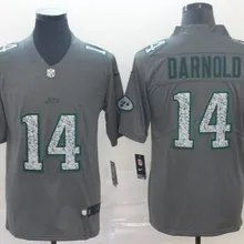 Мужской взрослый Нью-Йорк высокого качества Джетс Сэм дарнольд зеленый Джерси