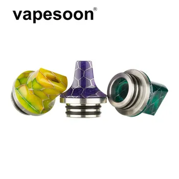 

High quality 810 SnakeSkin Drip Tip For Goon 528 V12 Prince Resa IJUST 3 MANTA Reload V8 BIG BABY etc