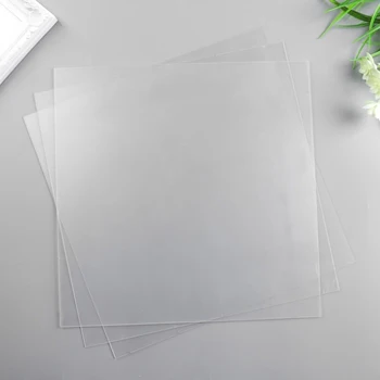 

Plastic sheet (transparent) 30x30 cm (set of 3) 0.7 mm 4790506