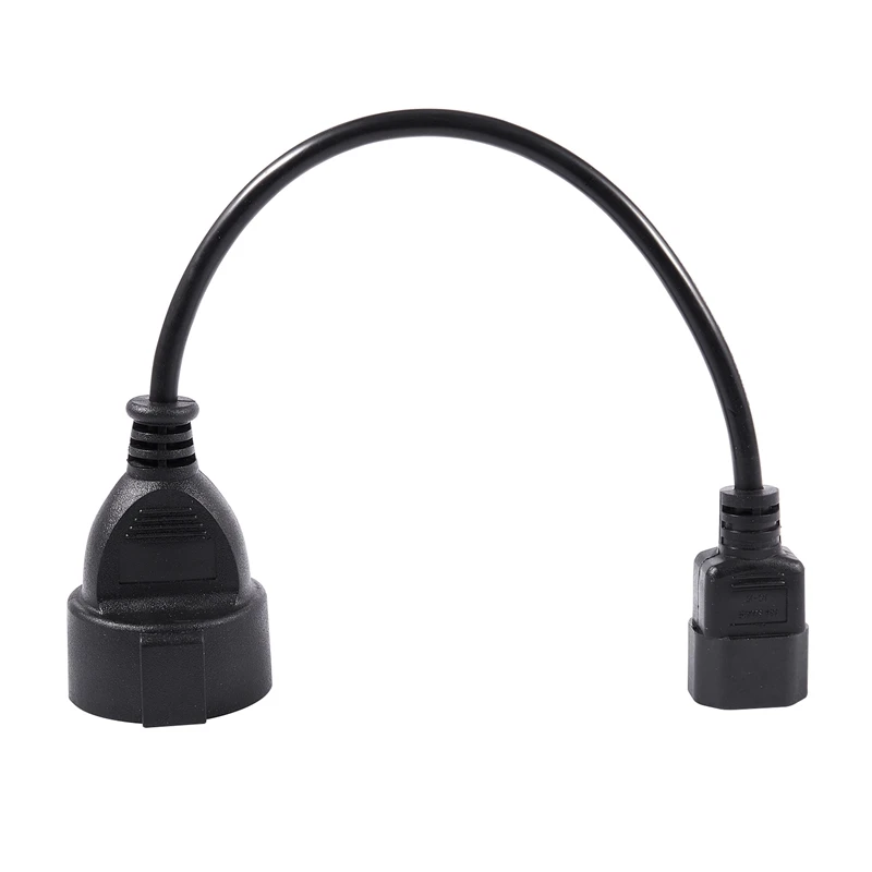 

IEC 320 C14 male to European CEE7 3pin female socket,C14 to EU PDU UPS cable 0.5