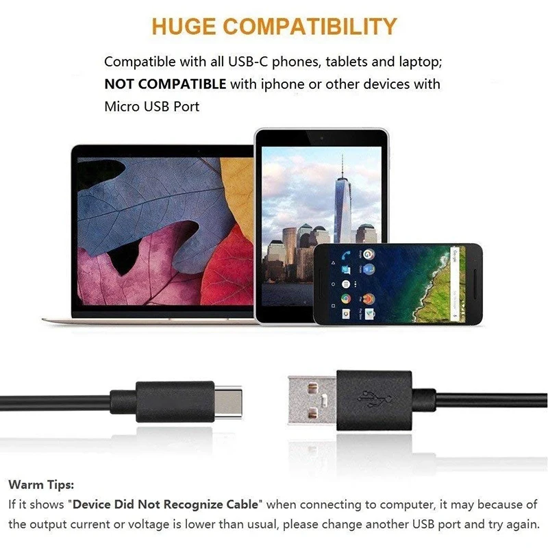 1 м 3 м usb type C пружинный спиральный кабель для samsung S10 S9 S8 Быстрая зарядка Выдвижной type-C кабель для зарядки мобильного телефона USB C