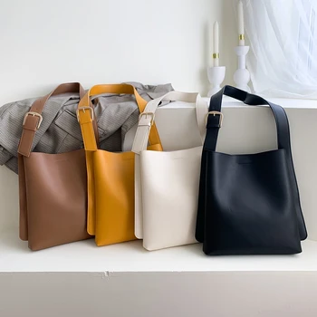 

PU Leather Bucket Bags for Women 2020 Designer Shoulder Bag Women's Handbag Purses Female Trending Cross Body Hand Bag