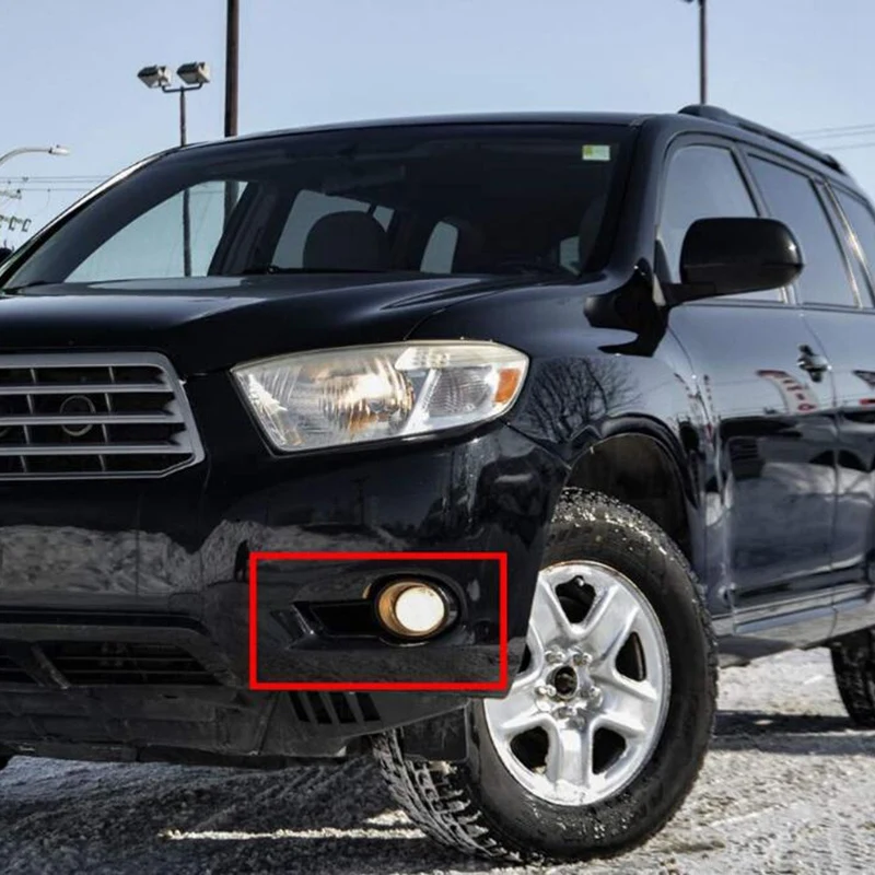 Для 2008-2011 для Toyota Highlander прозрачные линзы бампер вождения противотуманный светильник переключатель ламп