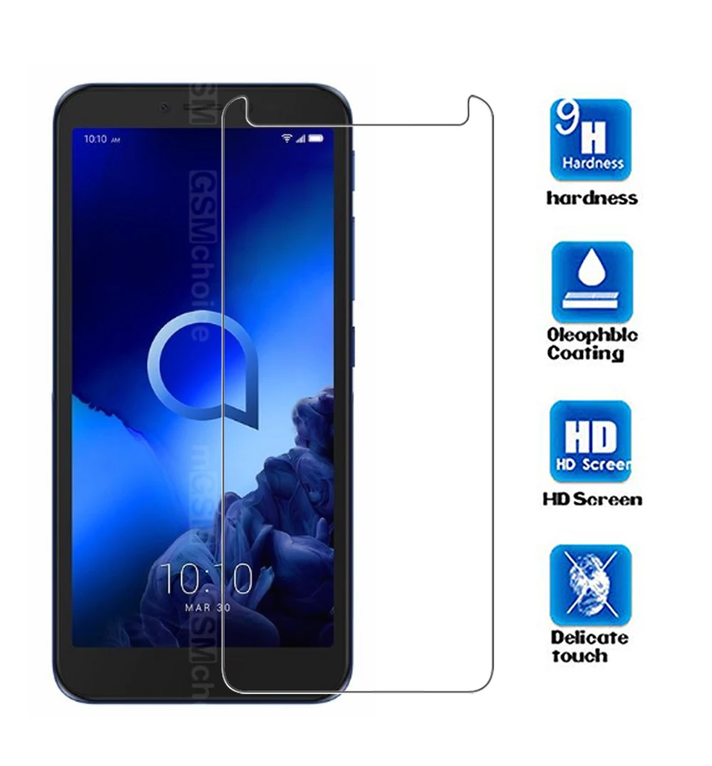 Закаленное стекло 9H защитная пленка протектор экрана телефона для Alcatel U5 3g 4G HD 4047X 4047D 5044Y 5044D 5044T 5044I 5047D