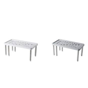 

Home Closet Organizer Storage Shelf for Kitchen Rack Space Saving Wardrobe Decorative Shelves Cabinet Holders