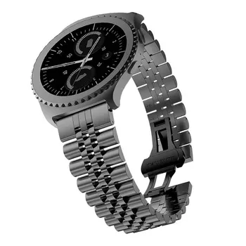 

22mm Metal Strap For Samsung Galaxy Watch 46mm Bands/Gear S3 Classic/Frontier Band Stainless Steel Bracelet For Huawei Watch GT