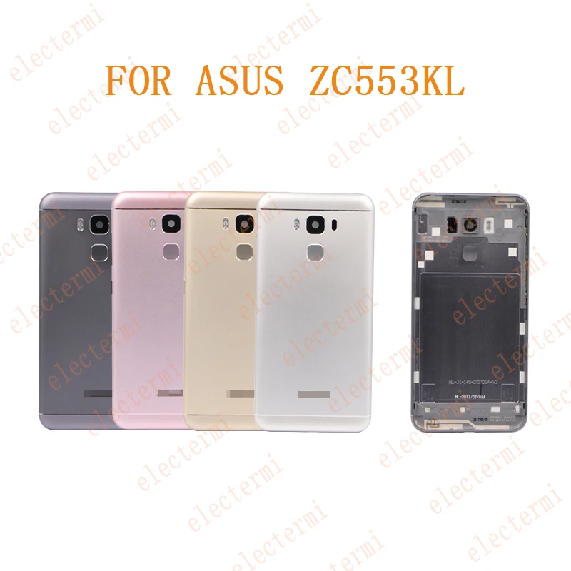10 шт., чехол Electermi Для ZENFONE 3 Max, задняя крышка, батарейный отсек ZC553KL с кнопками громкости для AS-US