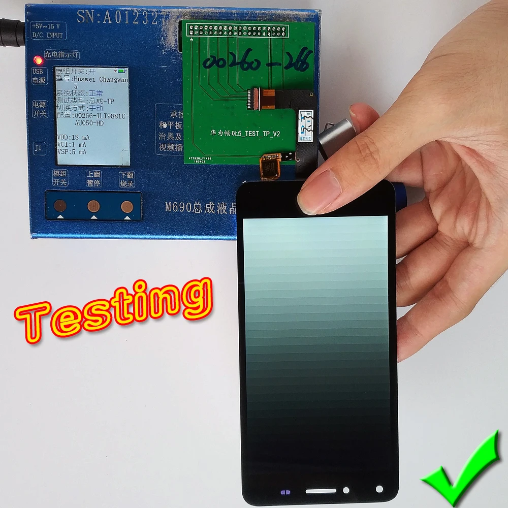 Для Huawei Y5 II Y5II ЖК дисплей 2 CUN U29 сенсорный экран 5 0 дюймов дигитайзер в сборе рамка