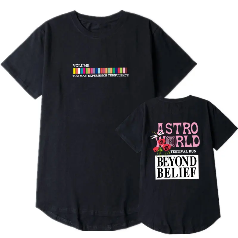 Новинка Трэвиса Скотта ASTROWORLD Футболка Мужская хип-хоп Женская Харадзюку футболки с надписью WISH YOU WAS HERE