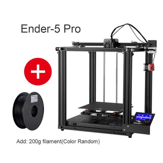 Creality Ender-5 Pro FDM 3D Printer with Silent Mainboard 2 Y-axis DIY 3D Printing Build Volume 220 x 220 x 300mm Extruder large 3d printer 3D Printers