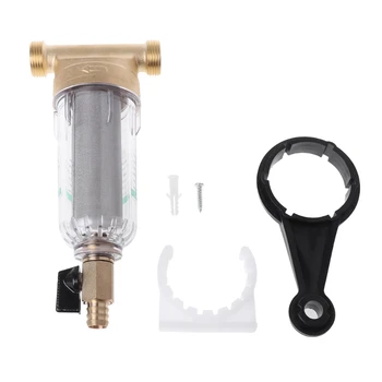 

6 Points Front Purifier Copper Lead Water Filters Home Dust Mesh for Well Water Hose Sediment Filters