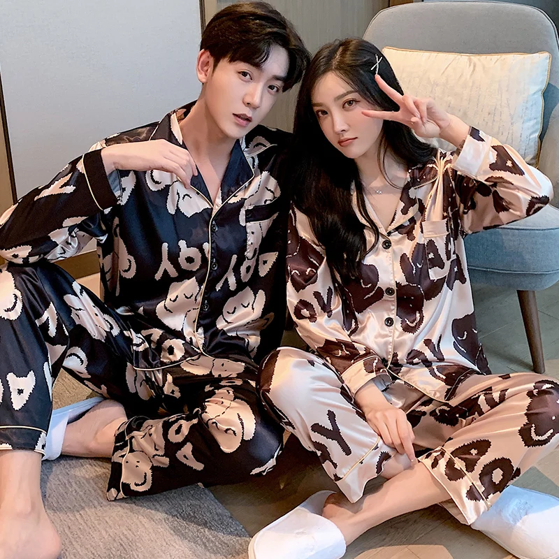Комплект пижамный Женский длинный рукав цвет в ассортименте M L XL XXL модный