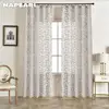 NAPEARL European Style Jacquard Home Textile Window Treatments Cortinas for Living Room Balcony ► Photo 1/6