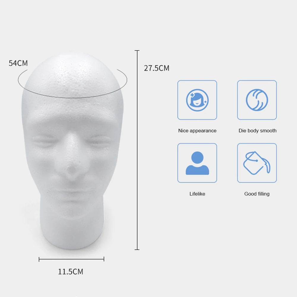 Foam Mannequin Head