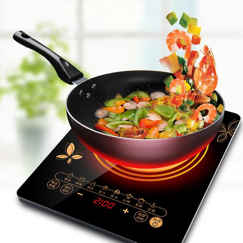 Индукционная плита Hot Pot Home маленькая многофункциональная энергосберегающая
