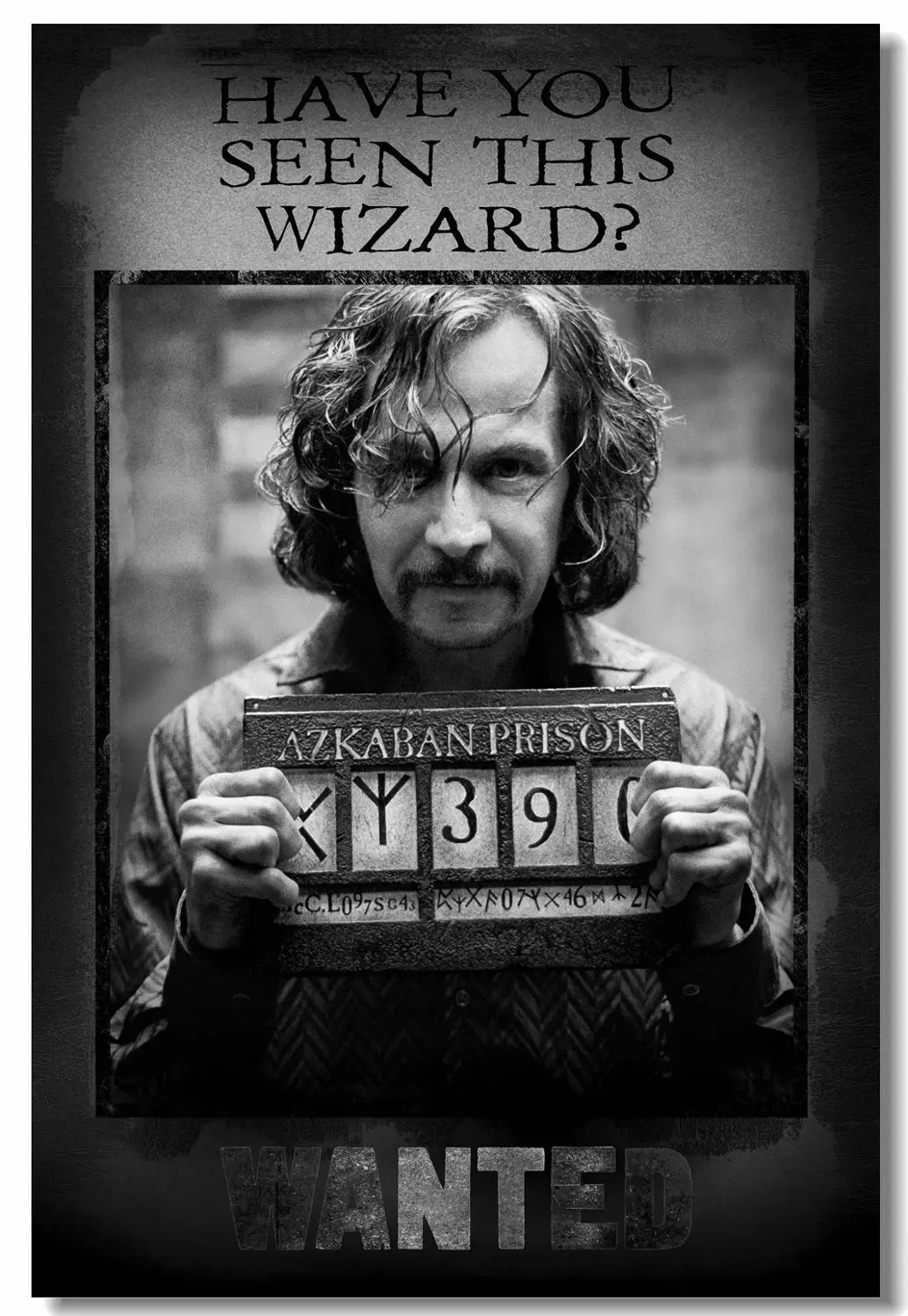 Печать на заказ холст украшение стены HP3 хотел Sirius черный плакат Давид Thewlis стикер