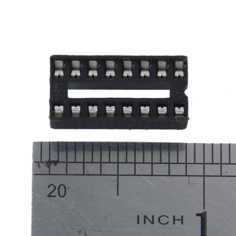 5X16 Pin DIP Гнездо для ИС 16 адаптер Черный