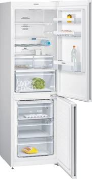 

Siemens iQ300 KG36NXW3A fridge and freezer freestanding white 324 L A ++