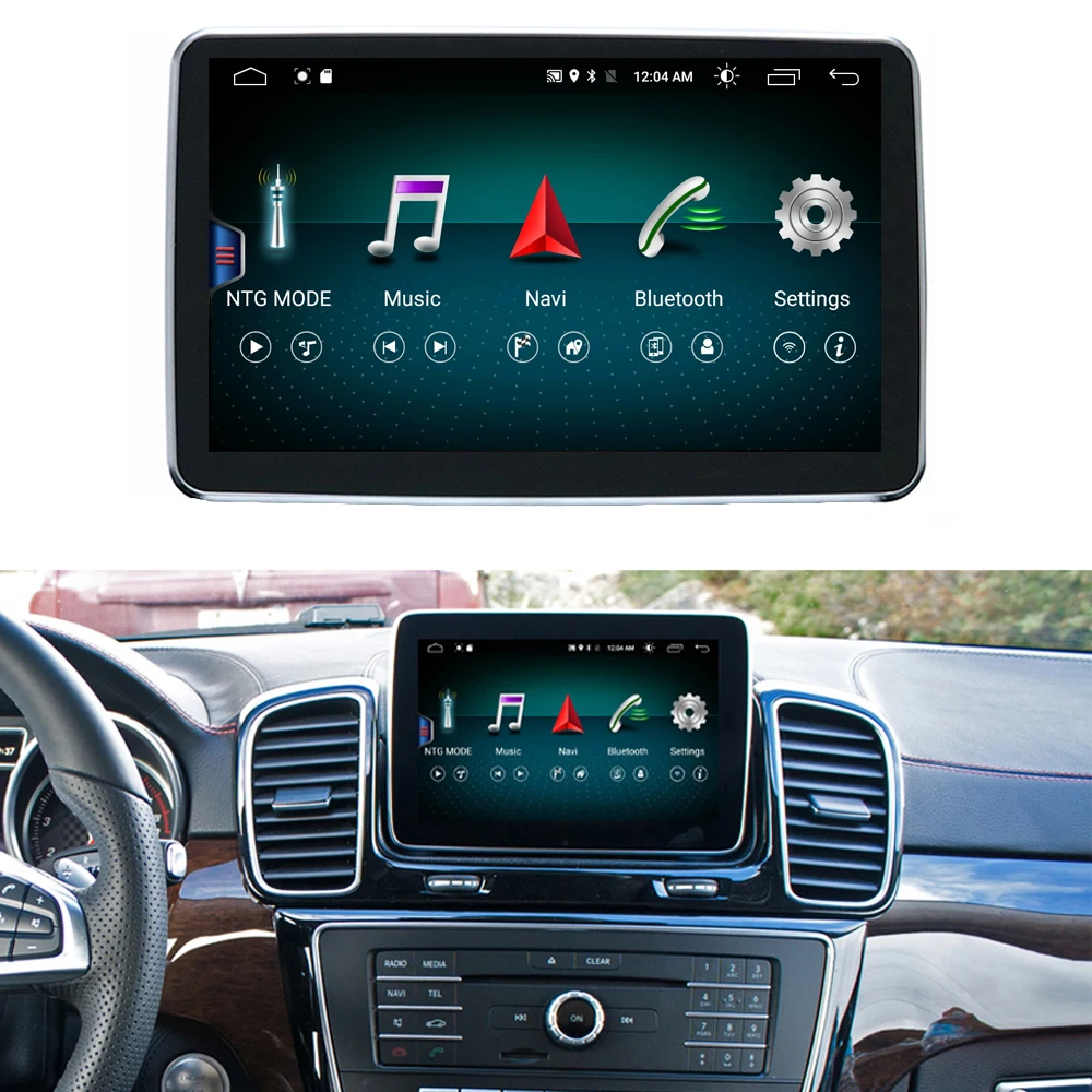 Sale 8-Core 4+64G Car Android 8.4 inch Display for Mercedes Benz GLE W166 2015-2018 Command System Upgrade Screen 1