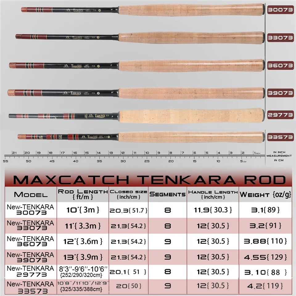 Maximumcatch 10/11/12/13FT(3/3. 3/3. 6/3. 9 м) Тенкара телескопическая удочка графит IM10 углерода Тенкара летать стержень