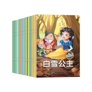 

5 Books Chinese English story books bilingual children picture short stories pinyin books classic Fairy Tales for kids