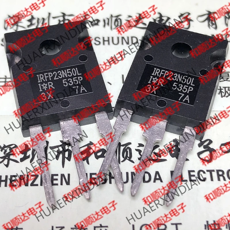5 шт., новые оригинальные кнопки IRFP23N50L-247 500V 23A