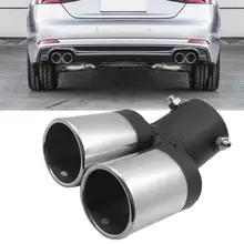 

50% Hot Sale 704C Exhaust Pipe High-temperature Resistant Drain Design Stainless Steel Double Outlet Exhaust Pipe Tail Throat fo