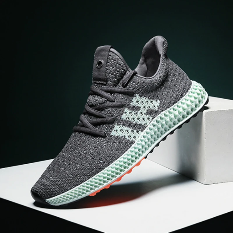 

Men Sneakers Breathable Running Shoes No-slip Comfortable Sports Sneakers Male Air Mesh Tennis Shoes Trainers Zapatos De Hombre