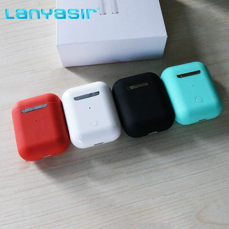 Lanyasir Беспроводные Bluetooth 5,0 i12 TWS наушники спортивные наушники с защитой от пота i12 TWS Новинка Беспроводные наушники i12