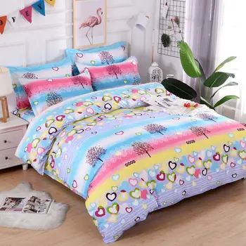 

Quilts Winter Comforter Bedding Sets Bed Sheet Duvet Cover Single/Double/King Size Adults Quilted ( Only 1pc Duvet Cover ) F0371