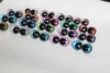 20PCS   12mm to  28mm comical Round  glitter toy eyes funnny doll eyes With handpress washer FOR PLUSH CRAFT -N19 3
