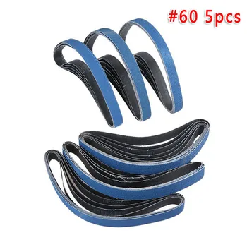 

5pcs Alumina Sanding Belts 60 80 120 Grit Grinding Polishing Woodworking Surfaces Machinery Leather Abrasive Tools