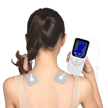 

15 Modes Timing Large LCD Pain Relief Pulse Body Massage Muscles Stimulator