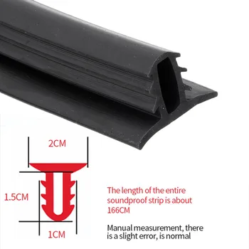 

Dashboard Sealing Strip Strips Rubber Universal U-Type Auto Upgrade Sound Seal Strip Replaces