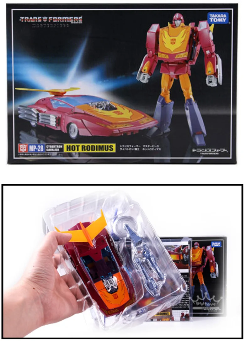 Takara Transformers KO MP-28 MP28 Hot Rod Masterpiece Western