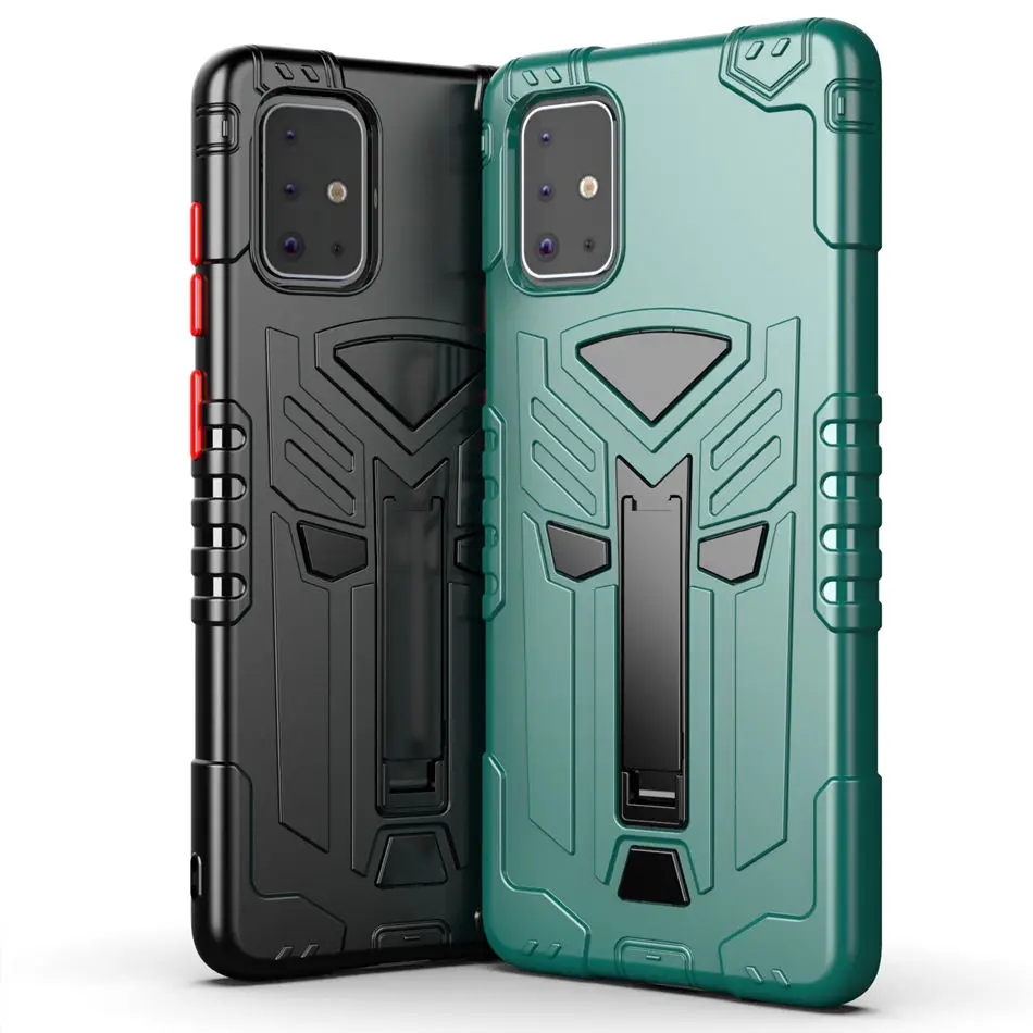 Micgita Kickstand Case For Samsung Galaxy A70 A71 A70S Shockproof Silicone Cover | Мобильные телефоны и аксессуары