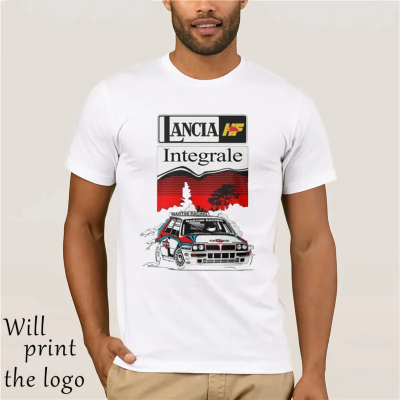 

Mens Brand Crossfit SHIRT LANCIA DELTA INTEGRALE HF RALLYE MARTINI SPORTS CAR