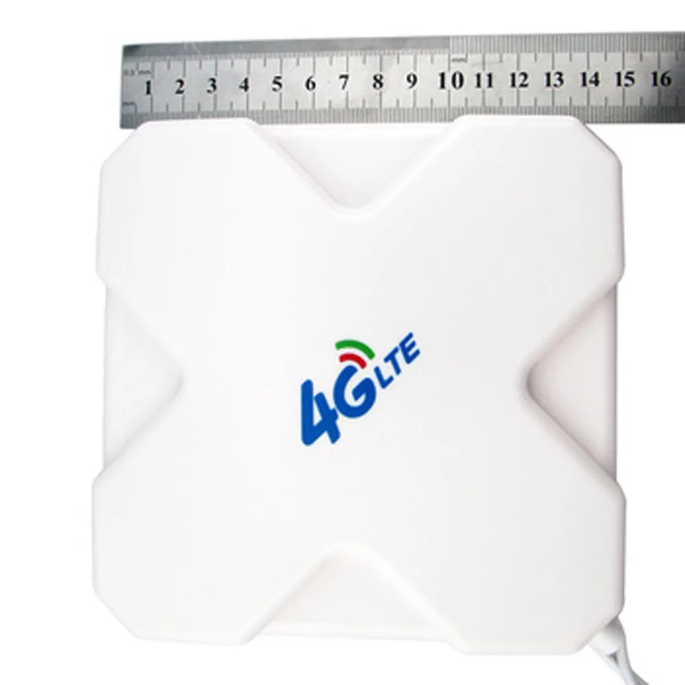 Hi-Gain 3g 4G LTE наружная 28dBi направленная широкополосная MIMO антенна 700-2700 МГц 3 метра RG174 панельная антенна