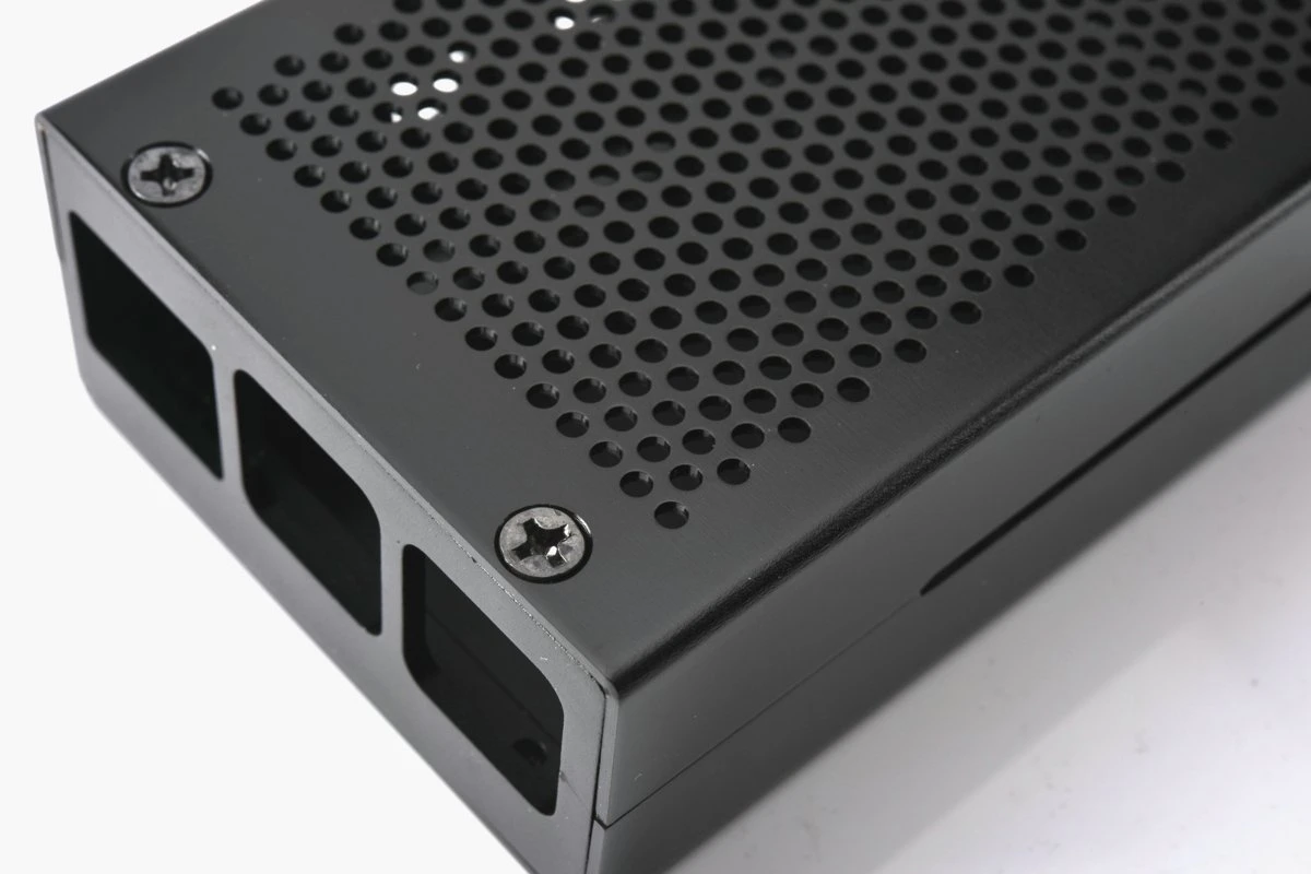 Raspberry Pi 3 Model B+ кейс, алюминиевый кейс черный чехол совместим с Raspberry Pi 3 Model B