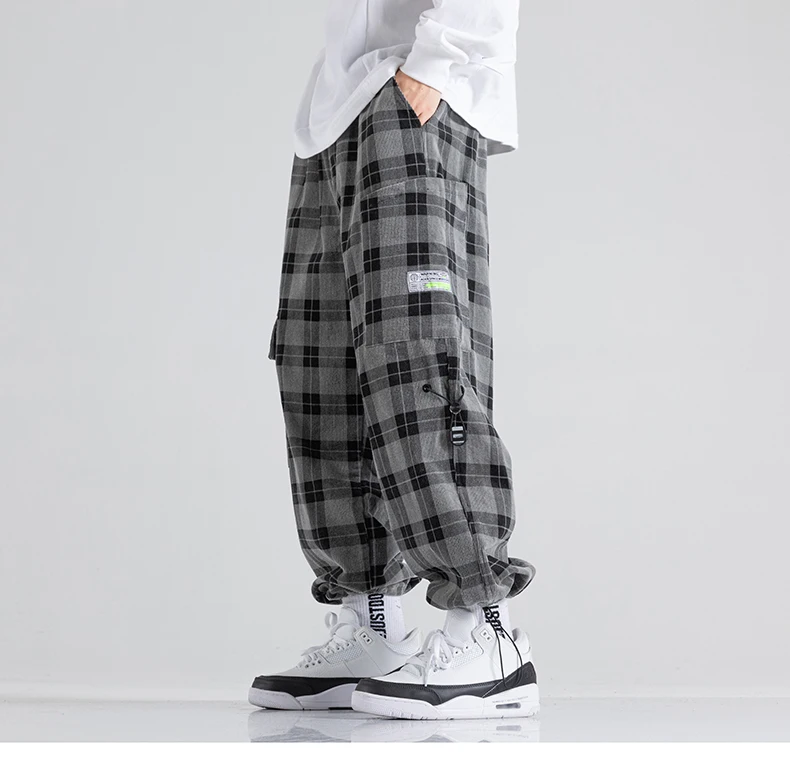 Waliicorners Men Hip Hop Casual Trousers Fashion Male Pants Wide Leg Pants Harem Pants Streetwear 7 Hbe9e01b4f2f549829c5d9dbd1ecb0ab6J