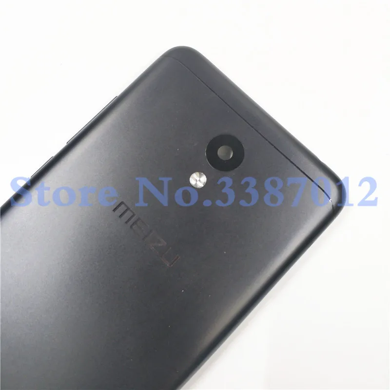 5," для Meizu M6/m6 mini M711H M711Q Крышка для батареи задняя рамка чехол для задней двери с объективом камеры и боковыми клавишами