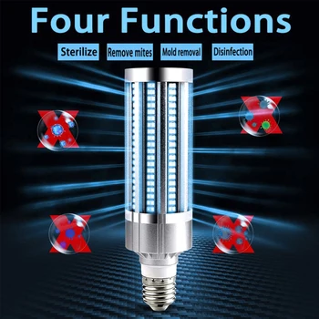 

60W UV Germicidal Lamp LED UVC Light Bulb E26/E27 Sterilizer Light Lamp